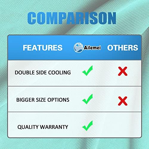 Cooling Body Pillow Covers Only, Moisture Wicking Pillowcase Covers - Image 5