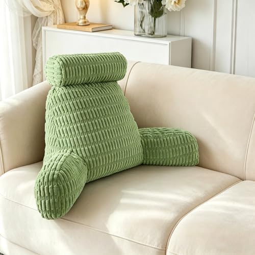 Reading Pillow for Bed, Back Rest Bed Pillow for Sitting Up - Image 7