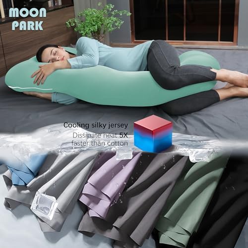 MOON PARK Pregnancy Pillows for Sleeping - Image 3