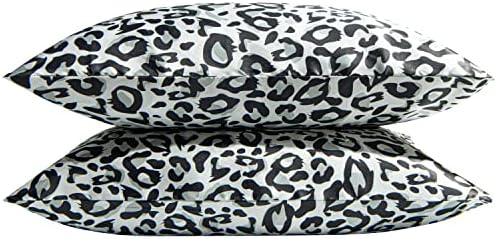NTBAY Standard Satin Leopard Printed Pillowcases - Image 5