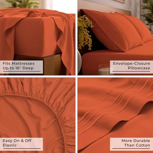 Mellanni Iconic 3-Piece, Ultra Soft Sheet Set - Image 5