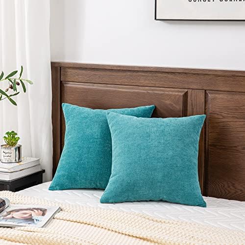 GAWAMAY Decorative Square Throw Pillow Covers 18"x18" Inch Set of 2, Super Soft - Image 4