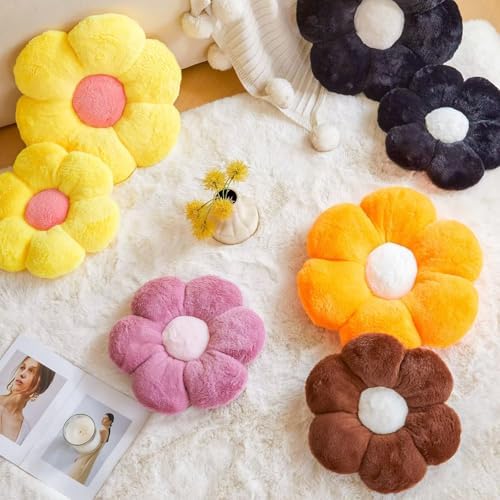 Kcvvcr Flower Pillow Cute Decorative Throw Pillow - Image 5