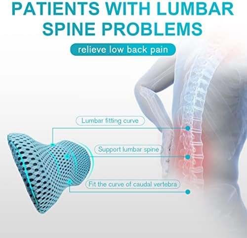 Lumbar Support Pillow for Office Chair, Memory Foam Lumbar Pillow for Lower - Image 5