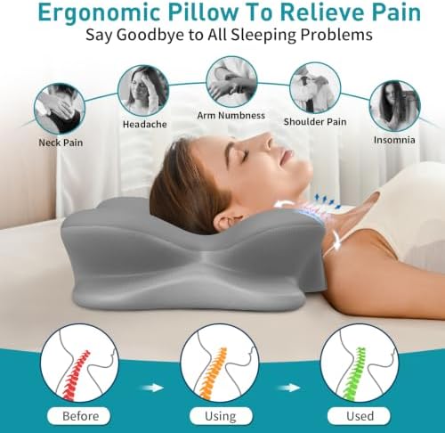 Cervical Neck Pillow for Pain Relief - Image 3
