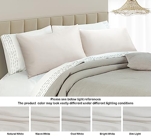 100% Egyptian Cotton King Size Pillow Protectors - Image 7