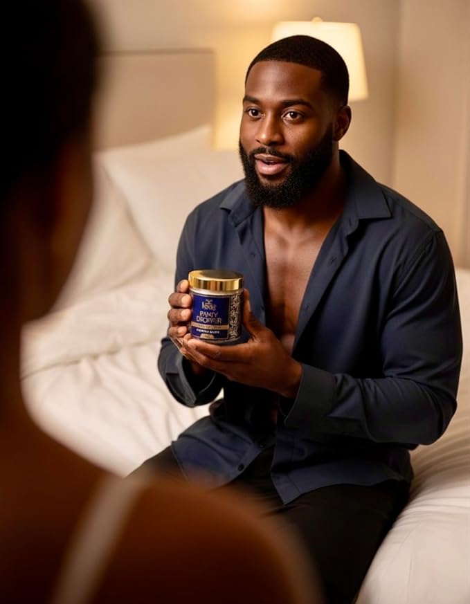 KXNG Cosmetics, Body Butter, Organic Skin Care for Men and Women, Body Moisturizer Lotions and Creams, Raw Shea Butter, Cocoa Butter, Mango, Coconut Oil, Hand, Foot, All Skin Types (Panty Dropper XL)