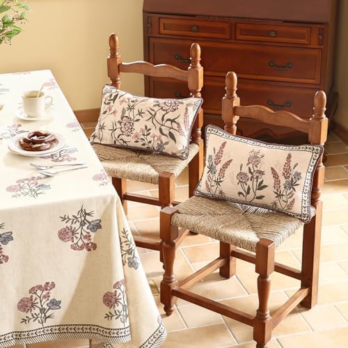 ISAENNE Designer Linen Throw Pillow Cover - Image 4