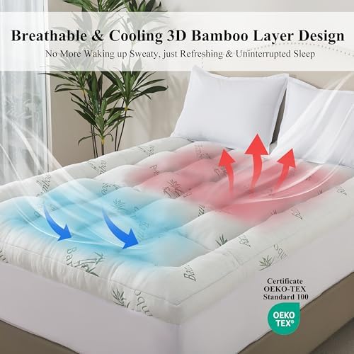3 Inch King Size Memory Foam Mattress Topper - Image 3