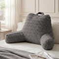 Blissful Diary Reading Pillow for Bed, Back Pillow Sitting Up, Dark Gray by BlissfulDiary