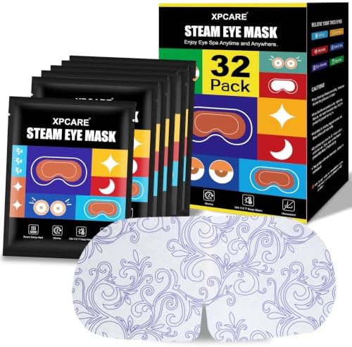 XPCARE 32 Pack Steam Eye Mask Disposable by XPCARE