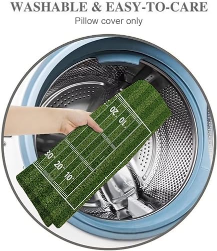 Football Field Body Pillow Cover Sports American Sports Green Lawn, Sport Theme - Image 7