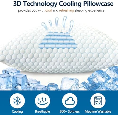 1 MIDDLE ONE Cooling Body Pillow, Memory Foam Body Pillows - Image 3