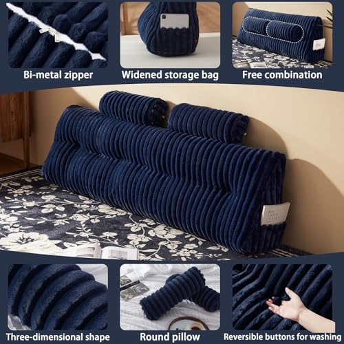 Rycwola Faux Fur Headboard Pillow - Image 5