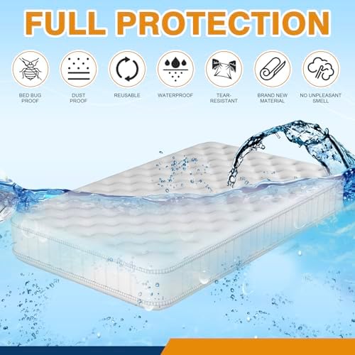 2 PK Queen Mattress Bags for Moving Storage, Mattress Bag for Disposal - Image 3