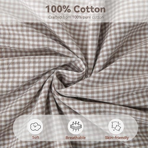 Gingham Body Pillow Cover 20x54 - Image 3