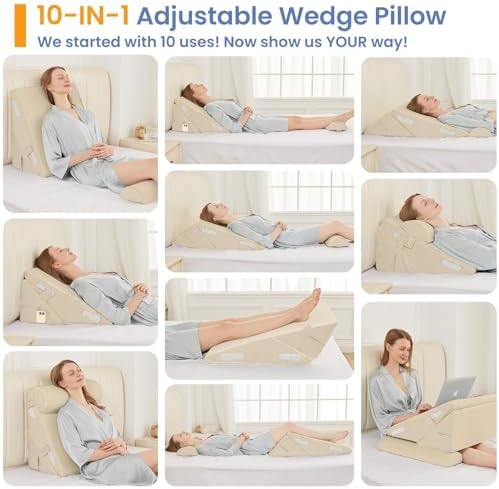 Sasttie Adjustable Wedge Pillow Set - Image 3