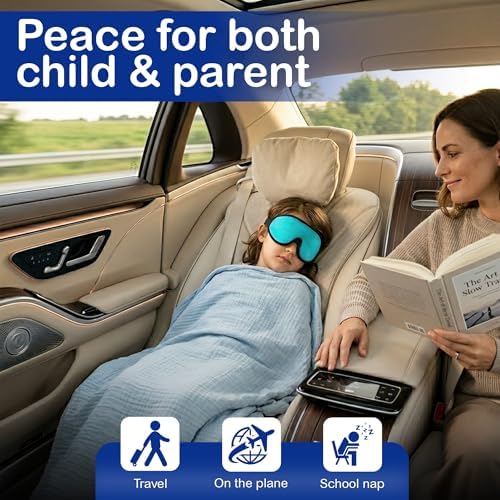 Sleep Mask for Kids with Blockout Light - Image 4