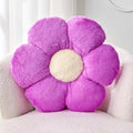 Kcvvcr Purple Flower Pillow by Kcvvcr