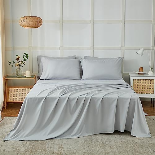 ILAVANDE Queen Sheets Set 6 Piece, Hotel Luxury Super Soft 1800 Series - Image 2