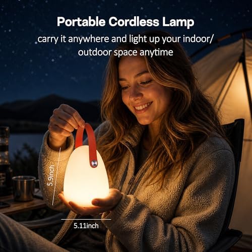 IP65 Waterproof Shower Lamp, 16 Colors Bathroom Lamp with Remote Control Dimmable, Rechargeable Mood Light for Inside Shower, Cordless Hanging Night Light for Outdoor, Bedroom, Camping, Restaurant - Image 7