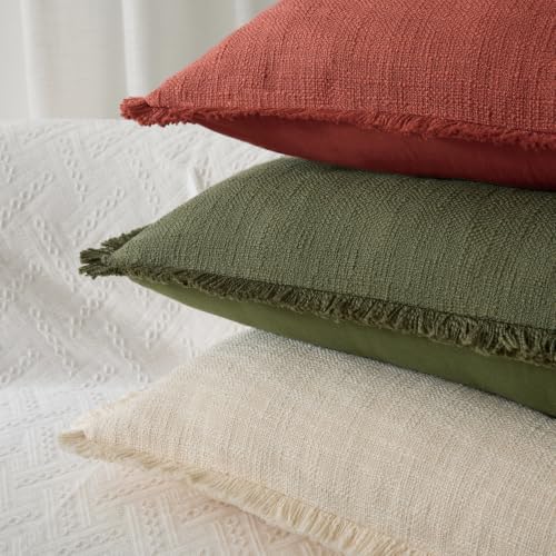 100% Cotton 12x20 Inch Lumbar Pillow Cover - Image 7