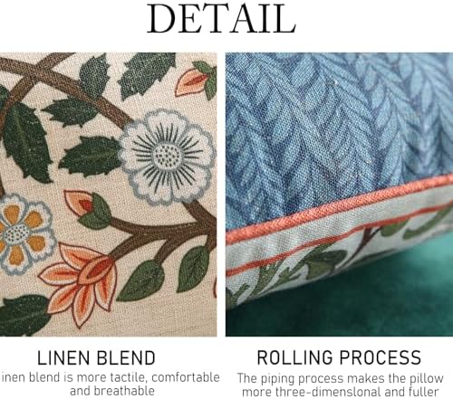 ISAENNE Vintage Linen Throw Pillow Cover - Image 5