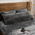 PHF Truly Velvet Zippered Body Pillowcase, No Insert, 1 Pack Ultra Soft by PHF