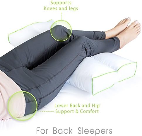 Sleep Yoga Back Sleepers & Side Sleepers, Ergonomically Designed Down - Image 3