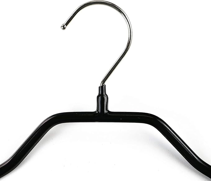 MAWA by Reston Lloyd, Non-Slip Steel Suit/Jacket Hanger, Wide Supportive Sholders with Rotating Hook, Copper, Set of 5 (42-L)
