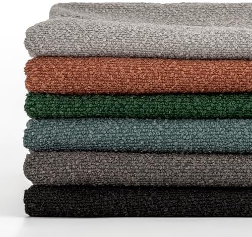 JoraLion 20x54 inch Neutral Boucle Body Pillow Cover - Image 2