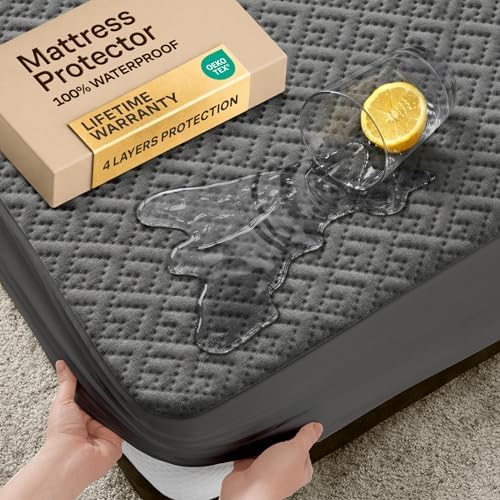 100% Waterproof Twin Mattress Protector by NiagaraSleepSolution