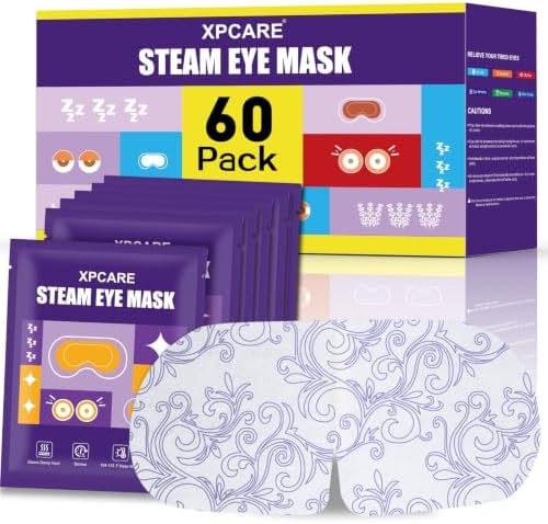 XPCARE 60 Pack Steam Eye Mask Disposable by XPCARE