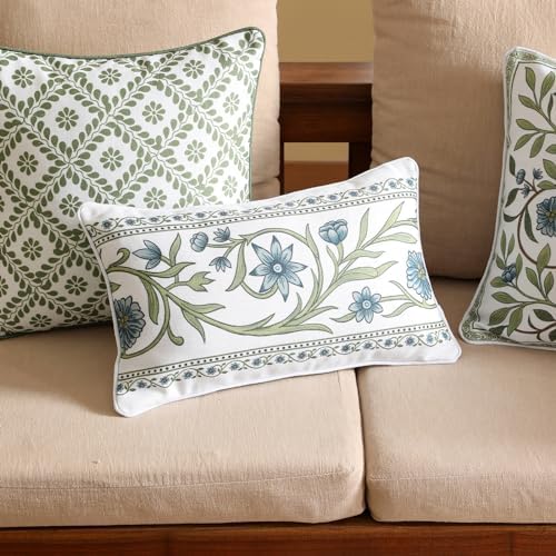 ISAENNE Designer Linen Throw Pillow Cover - Image 2