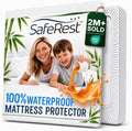 SafeRest Sleepure Waterproof Mattress Protector King Size by SafeRest