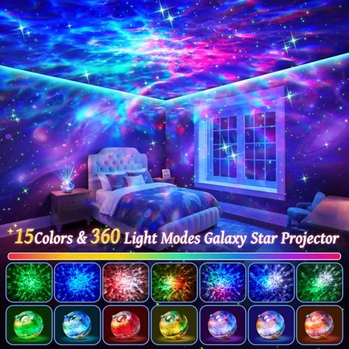 One Fire Galaxy Projector Whimsy Celestial Decor Dorm College Lamp - Image 2