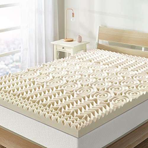 Mellow 3 Inch 5-Zone Memory Foam Mattress Topper, Fresh Copper Infusion by MELLOW