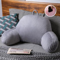 Reading Pillow for Bed Sitting Up, Flannel Back Pillow for Bed Sitting up by Unknown