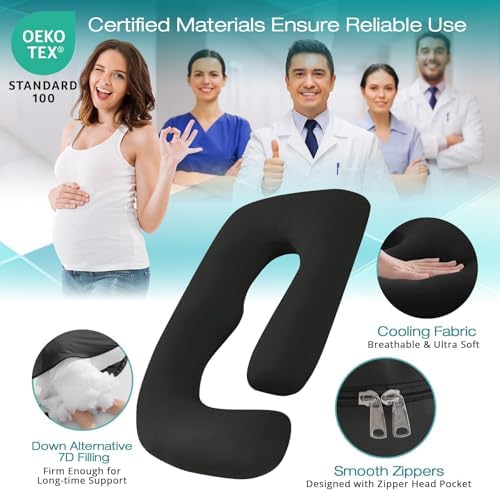 Cooling Pregnancy Pillows for Sleeping - Image 4