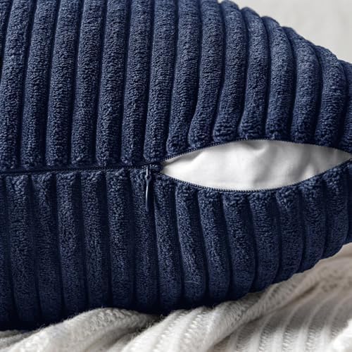 MIULEE Navy Blue Decorative Throw Pillow Covers - Image 6