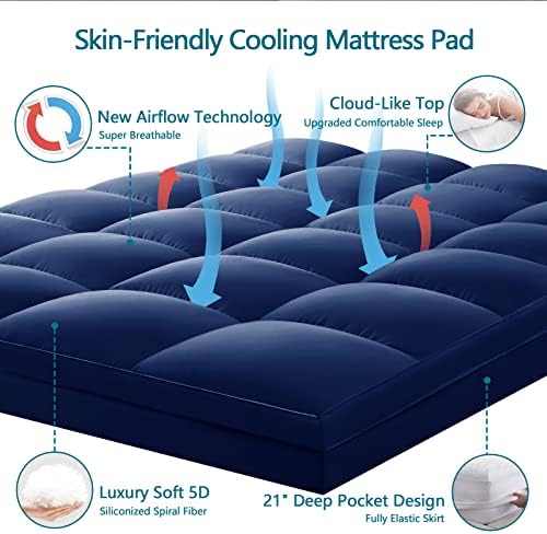 King Mattress Topper, 900 GSM High-Fill Design, Fuller & Plusher Feel - Image 5