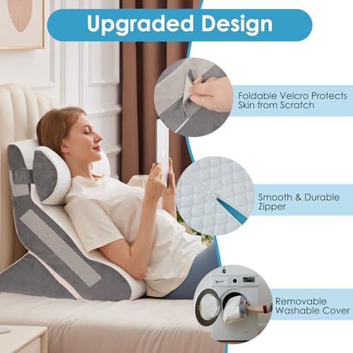 MEGCXIT Wedge Pillow Set for After Surgery, Bed Wedge - Image 5