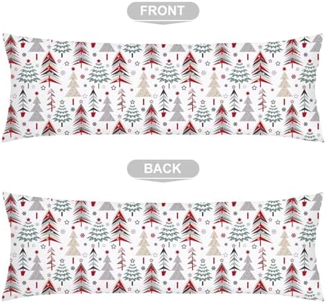 Christmas Body Pillow Cover 20x54 Long Pillow Case - Image 3