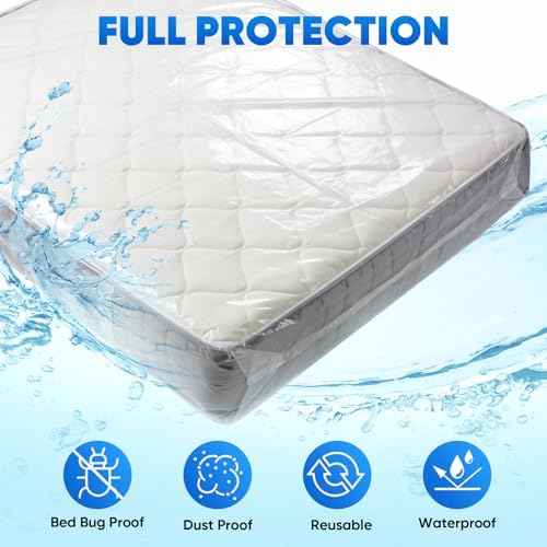 TICONN 2PK Plastic Mattress Bags - Image 3