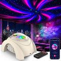 Rossetta Dual Lens Galaxy Star Aurora Projector Night Light for Bedroom by Rossetta