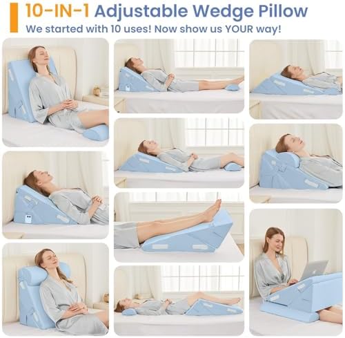 Sasttie Adjustable Wedge Pillow Set - Image 3