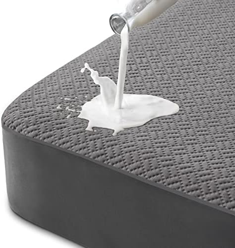 Hanherry 100% Waterproof Mattress Protector King Size by Hanherry