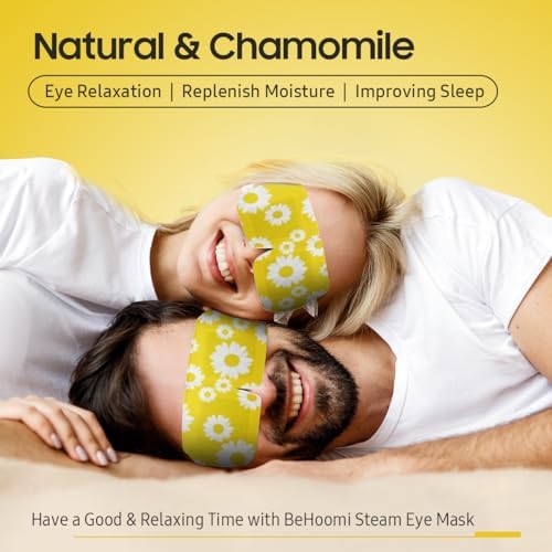BeHoomi 30Packs Steam Eye Mask, Heated Eye Mask - Image 2