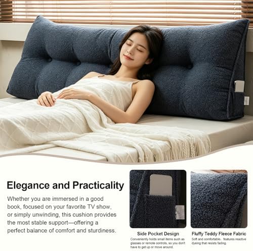 ERWUDEling Headboard Pillow Queen - Image 4