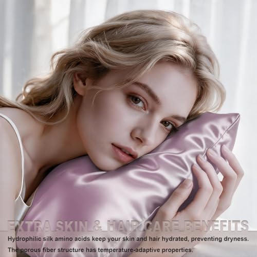 LYSHIN Silk Pillow Cases Standard Size - Image 3